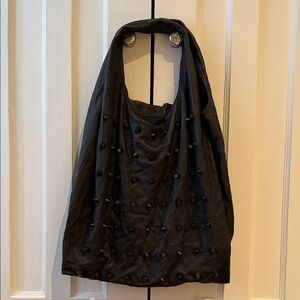 Alexander Wang Large Leather Black Studded Tote Bag